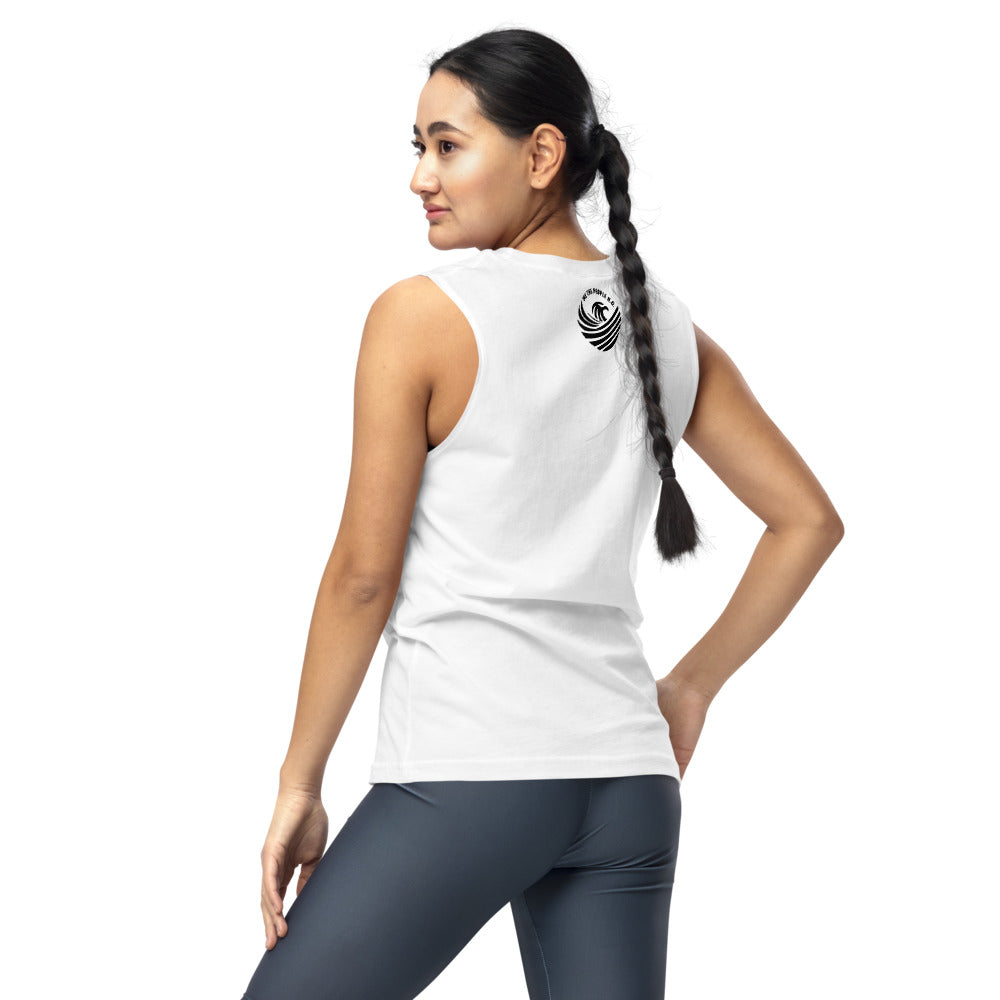 Unisex Muscle Shirt - We The People NC - Black Imprint
