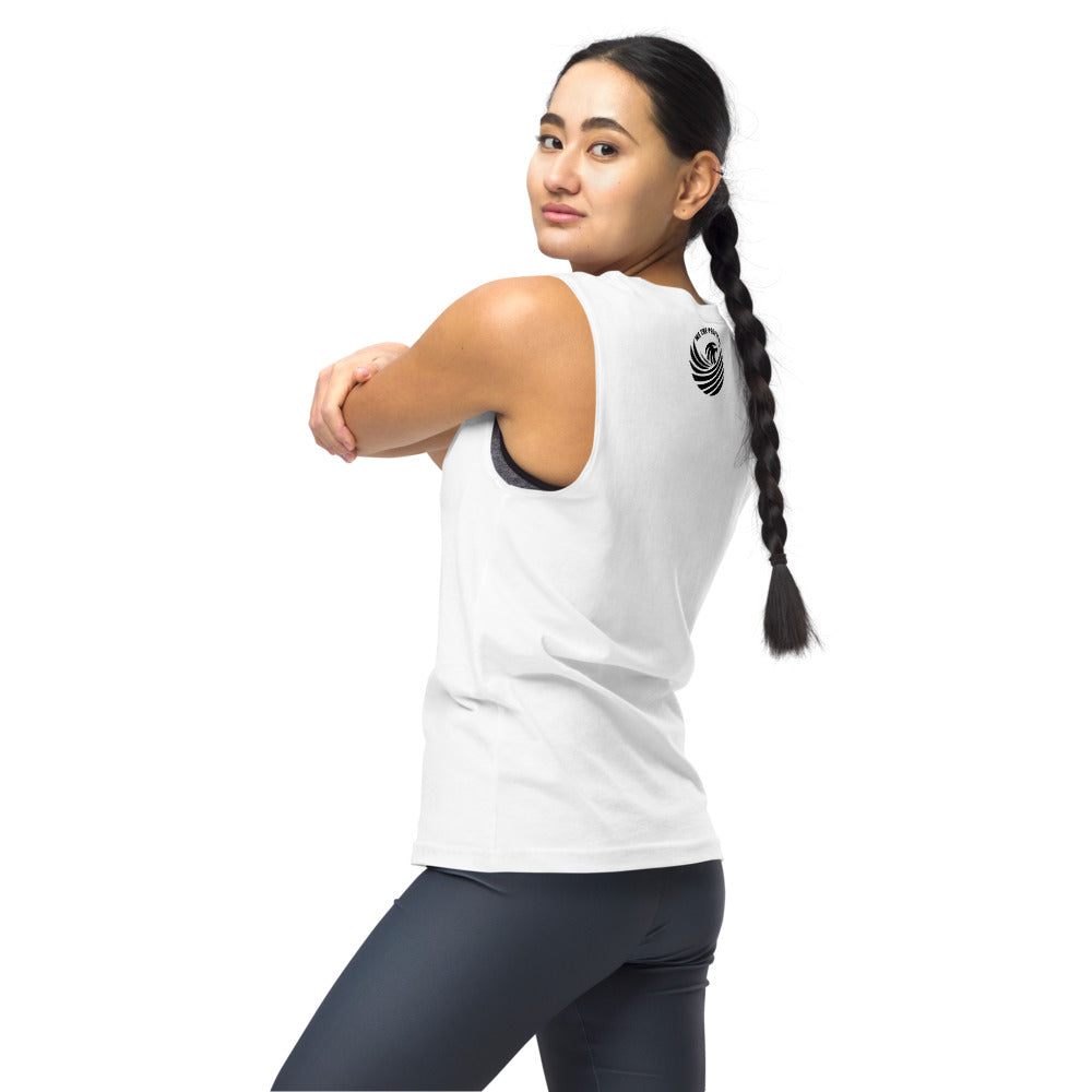 Unisex Muscle Shirt - We The People NOT We The Sheeple - Black Imprint
